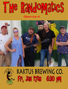 Show details for the Randomatics at Kaktus brewing